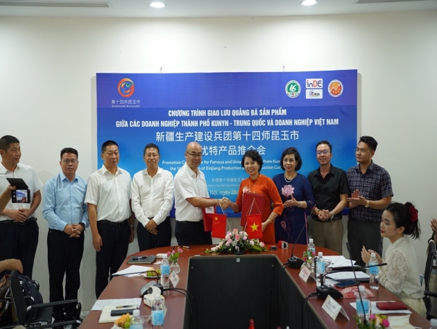 Hợp tác Việt Nam - Trung Quốc: Xúc tiến sản phẩm đặc sắc Thành phố Kunyu